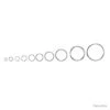 100 Anneaux Brises Nickeles Flashmer 30MM 1 100 Anneaux Brises Nickeles Flashmer 30MM -Daiwaori Magasin 00001 100 Anneaux Brises Nickeles Flashmer 30MM