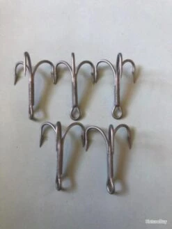 16 Hameçon Triple N 2/0 9620 Ps Permasteel Vmc Pêche Mer