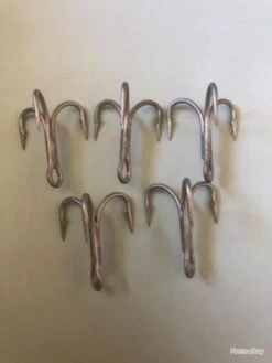 16 Hameçon Triple N 1/0 9626 Ps Permasteel Vmc Pêche Mer