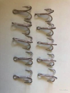 44 Hameçon Triple N 1 9626 Ps Permasteel Vmc Pêche Mer