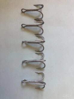 57 Hameçon Triple N 1/0 9625 Ps Permasteel Vmc Pêche Mer Idem 9626