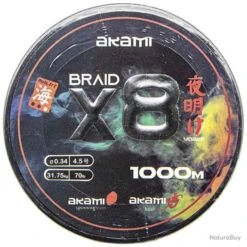 Akami Tresse Yoake X8 70lb Multicolore