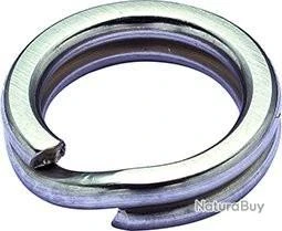 Anneau Brise Decoy Split Ring Medium Silver 50LBS 3 Anneau Brise Decoy Split Ring Medium Silver 50LBS