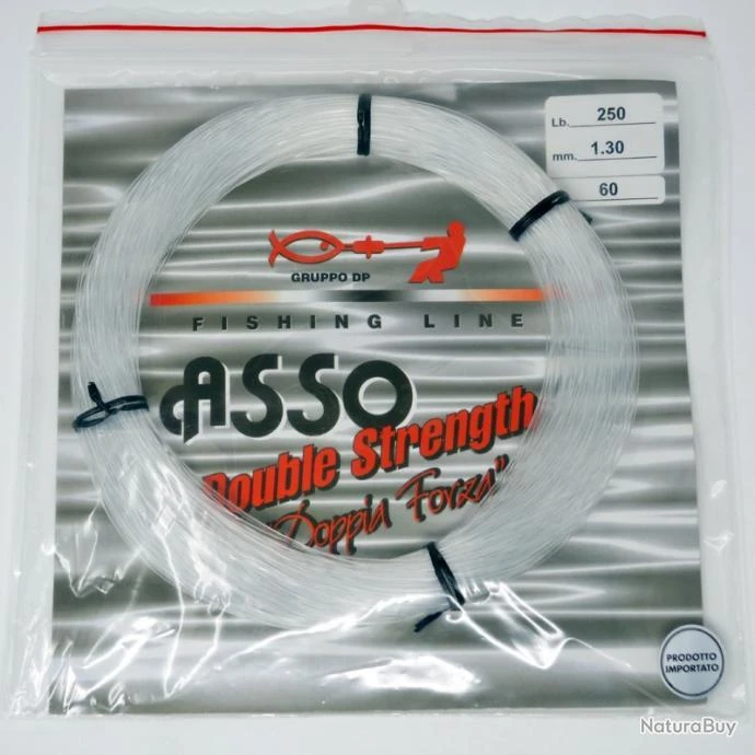 Asso Nylon Double Force 250lb 3 Asso Nylon Double Force 250lb