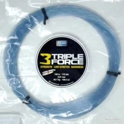 Asso Nylon Triple Force 109lb Gris Acier 100m