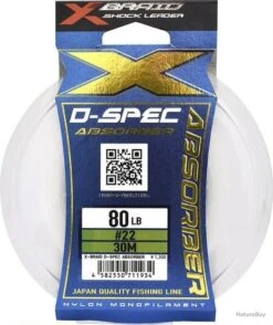 Bas De Ligne X Braid X027 D-Spec Absorber 30M 50LBS