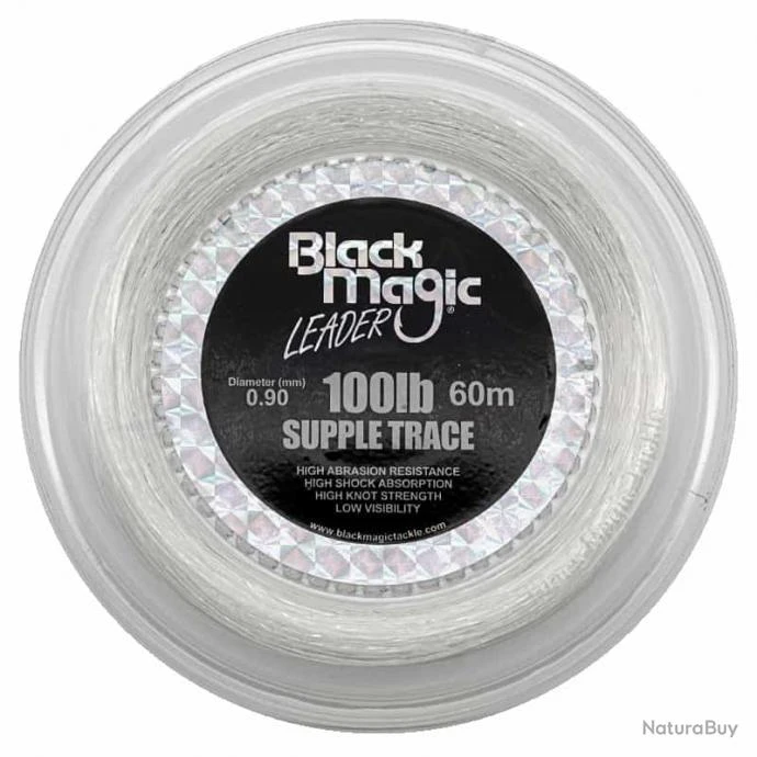 Black Magic Supple Trace 100lb 3 Black Magic Supple Trace 100lb
