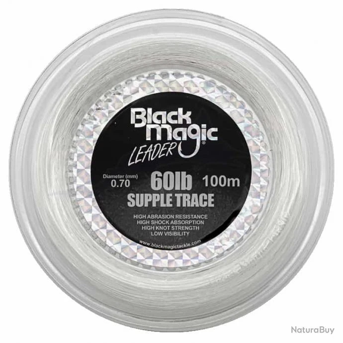 Black Magic Supple Trace 60lb 3 Black Magic Supple Trace 60lb