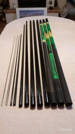 CANNE AU COUP ROUBAISIENNE MARQUE MAVER SUPERLITHIUM 401 LONGUEUR MAXI 14,50 METRES