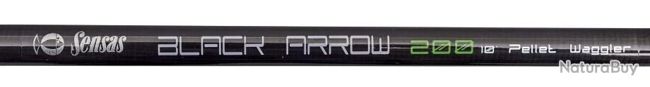 Canne Sensas Black Arrow 200 Pellet Waggler 10' 3M 3 Canne Sensas Black Arrow 200 Pellet Waggler 10' 3M