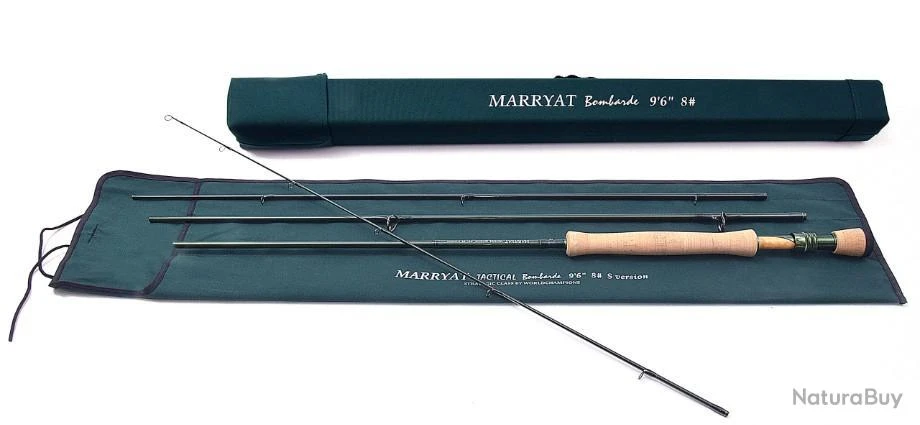 Canne à Mouche Marryat Tactical Bombarde 10' Soie De 7 Poignée 33cm 3 Canne à Mouche Marryat Tactical Bombarde 10' Soie De 7 Poignée 33cm