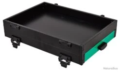 Casier Sensas Double Noir Tiroir Vert 41x28,5X8Cm