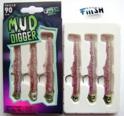Maxi Combo MUD DIGGER FIIISH Purple Glitter