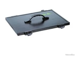 Couvercle Casier Noir Sensas 41 X 28,5 X 4 Cm