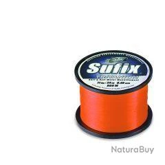 Fil Nylon Monofilament Sufix Tritanium 1/4lb Orange 35/100 - 1120 M 3 Fil Nylon Monofilament Sufix Tritanium 1/4lb Orange 35/100 - 1120 M