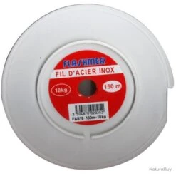 Fil Acier Tresse 7 Brins Inox - 150m - Flashmer 27KG