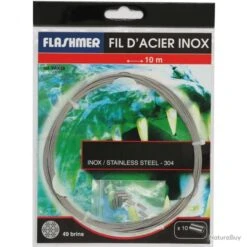 Flashmer Fil D'Acier Inox 49 Brins 90lb
