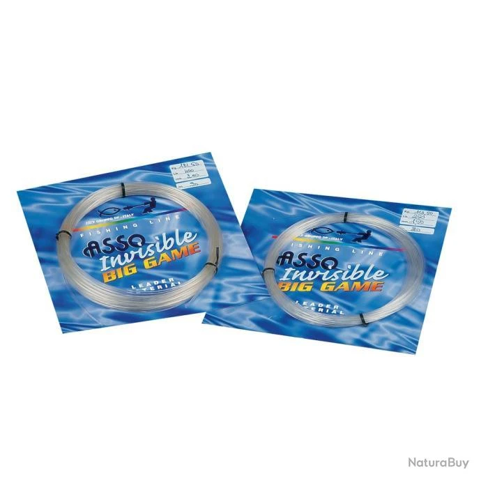 Fluorocarbon Asso Big Game - 20 M 170/100-136KG 3 Fluorocarbon Asso Big Game - 20 M 170/100-136KG