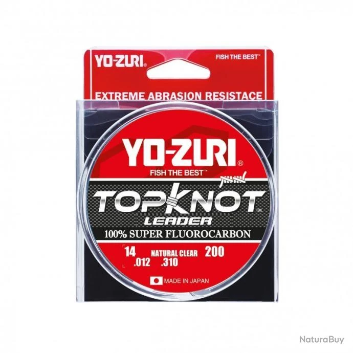 Fluorocarbon Yo-Zuri Topknot Leader - 27 M 70/100-27KG 3 Fluorocarbon Yo-Zuri Topknot Leader - 27 M 70/100-27KG