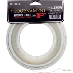 Fluorocarbone Daiwa Fluoro Shock Leader Type F 50M 90/100-42,5KG