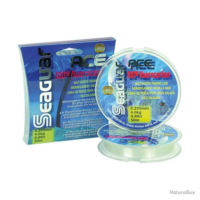 Fluorocarbone Seaguar Ace 50m 23/100-5,3KG 3 Fluorocarbone Seaguar Ace 50m 23/100-5,3KG