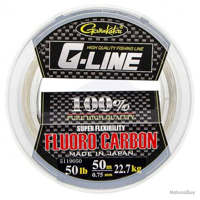 Gamakatsu G-Line Fluorocarbon Big Spool 50lb 3 Gamakatsu G-Line Fluorocarbon Big Spool 50lb