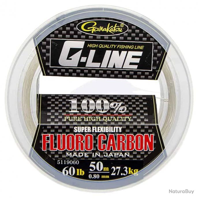 Gamakatsu G-Line Fluorocarbon Big Spool 60lb 3 Gamakatsu G-Line Fluorocarbon Big Spool 60lb