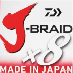 J-Braid X 8 300 M Multicolore Tresse Daiwa Ø 0.42 Mm / PE 8.0 / 46.5 Kg / 103 Lbs.