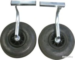 Kit Roues Arriere Garbolino Compatible Avec Stations Gold-Gbm Et Gbc