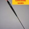 LOT 5 FLOTTEURS BOUCHONS CONCOURS NOIRS Embout Rouge Fluo AUTAIN 0.50 GR L 15 Cms Lot 20