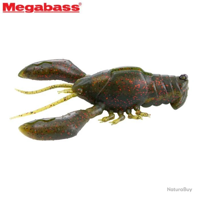 Leurre Megabass Sleeper Craw 3 5/8 Grass Craw 3 Leurre Megabass Sleeper Craw 3 5/8 Grass Craw