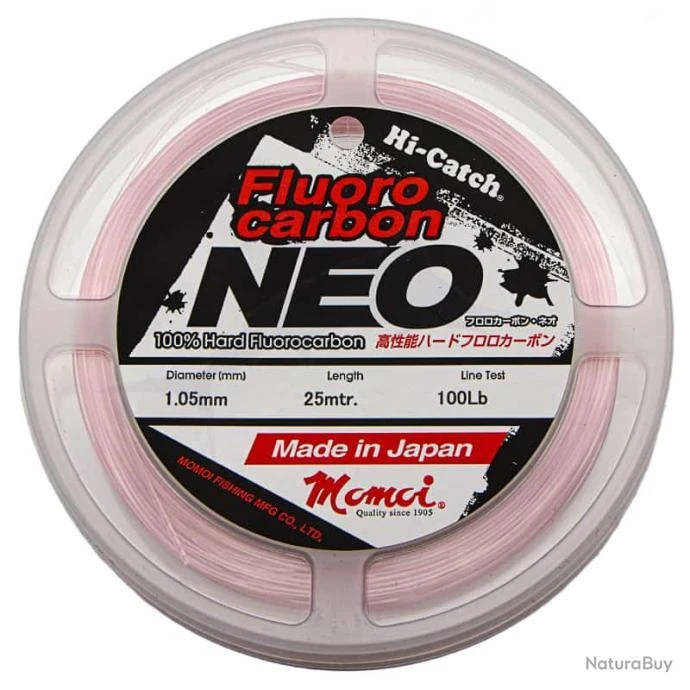 Momoi Fluorocarbon Neo 100lb 3 Momoi Fluorocarbon Neo 100lb