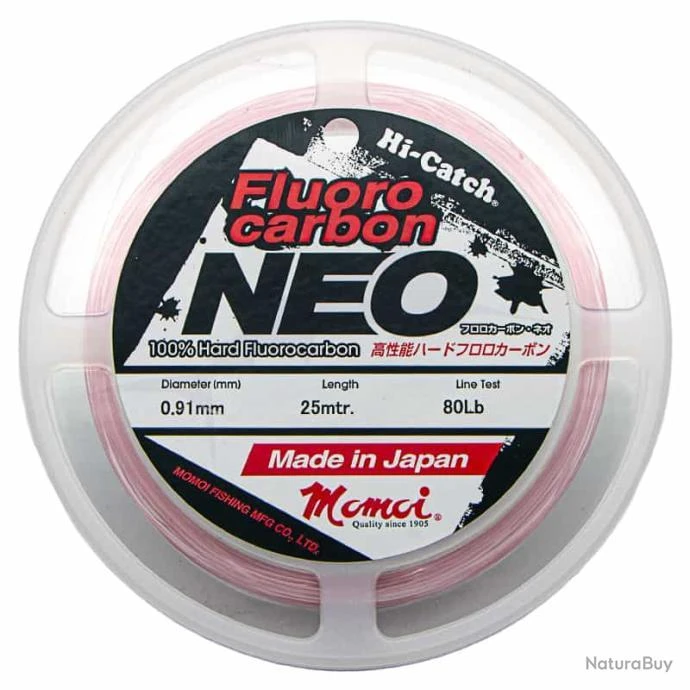 Momoi Fluorocarbon Neo 80lb 3 Momoi Fluorocarbon Neo 80lb