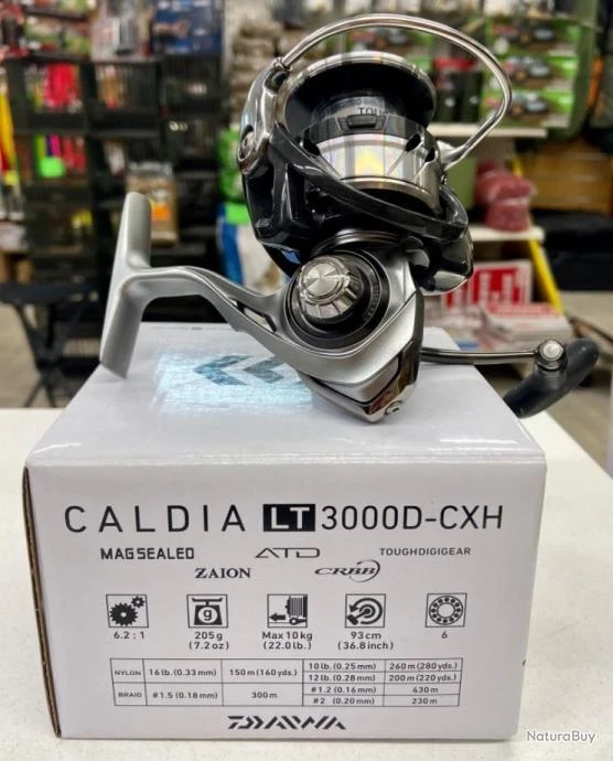 Moulinet DAIWA CALDIA 3000D-CXH 3 Moulinet DAIWA CALDIA 3000D-CXH