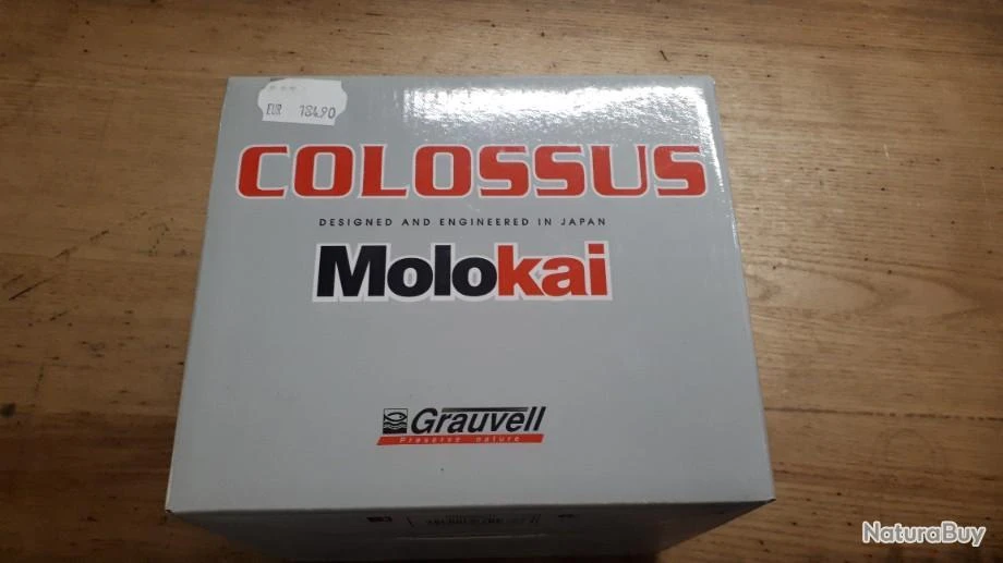 Moulinet De Pêche En Mer GRAUVELL Colossus Molokai 12000 3 Moulinet De Pêche En Mer GRAUVELL Colossus Molokai 12000