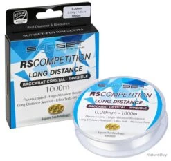 SUNSET Nylon Rs Competition Long Distance Baccarat Crystal 0,25Mm 1000M 16/100-1,8KG