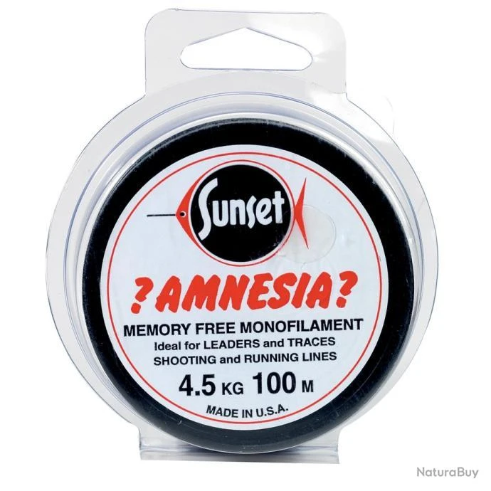 Nylon Sunset Amnesia - 100 M - Blanc 38/100-15LBS 3 Nylon Sunset Amnesia - 100 M - Blanc 38/100-15LBS