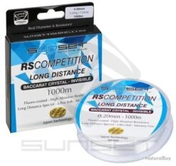 Nylons Sunset RS Compétition - Long Distance - Baccarat Crystal - 1000 M - 0.14 Mm / 1.50 Kg