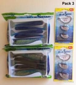 Pack Mer "Blue Shad" 15 Cm