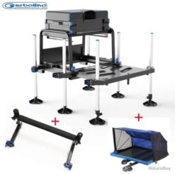 Pack Panier / Station Garbolino D25 Competition 25-21 + Barre D'amorcage + Déserte Deluxe Tente