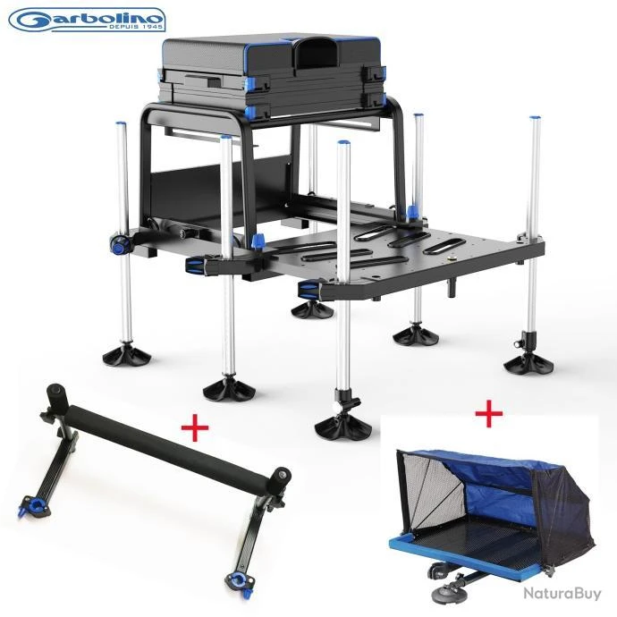 Pack Panier / Station Garbolino D25 Competition 25-21 + Barre D'amorcage + Déserte Deluxe Tente 3 Pack Panier / Station Garbolino D25 Competition 25-21 + Barre D'amorcage + Déserte Deluxe Tente