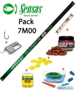 Pack Pêche Au Coup Carpe Complet Carpodrome Sensas Carp'X 7M00
