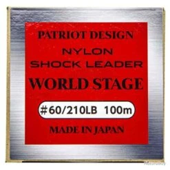 YGK Patriot Design Nylon Shock Leader World Stage 210lb