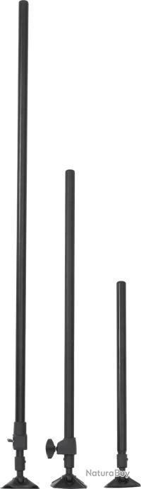 Pied Match Sensas Telescopique Noir 65/100Cm D.25mm