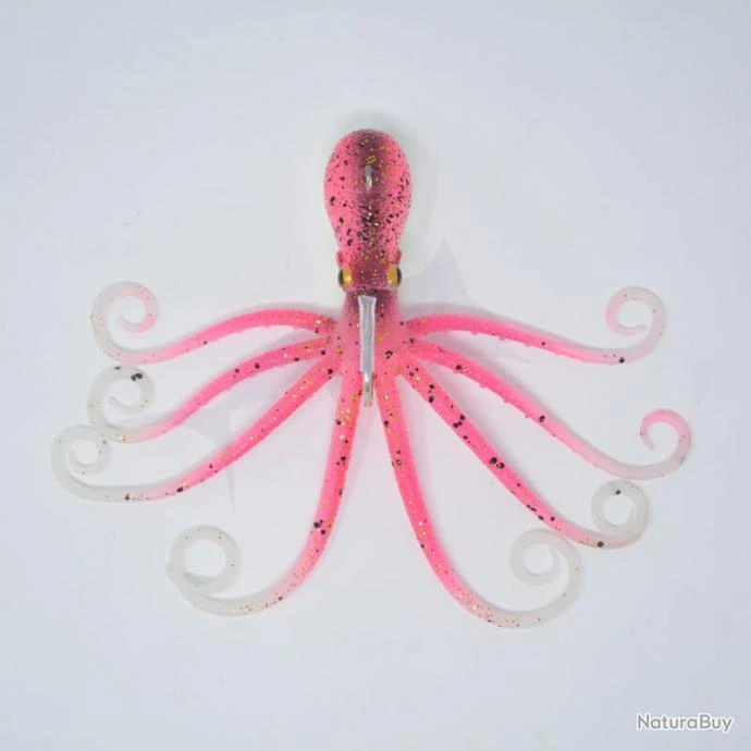 Savage Gear 3D Octopus 70g UV Pink Glow 3 Savage Gear 3D Octopus 70g UV Pink Glow