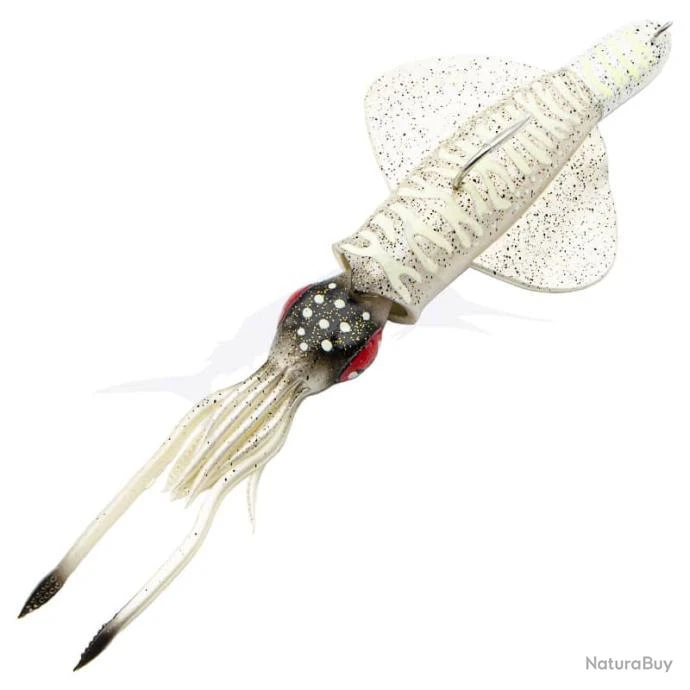 Savage Gear Swim Squid RTF 160g White Glow Cuttlefish 3 Savage Gear Swim Squid RTF 160g White Glow Cuttlefish