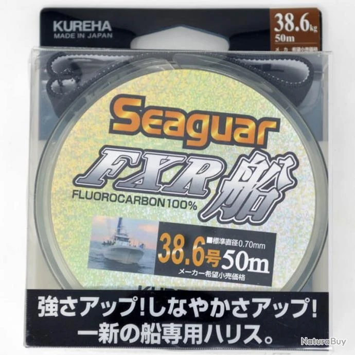 Seaguar Fluorocarbon FXR 50m 85lb 3 Seaguar Fluorocarbon FXR 50m 85lb