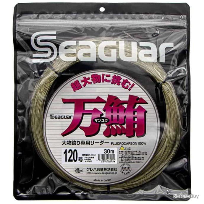Seaguar Manyu Fluorocarbon 30m 341lb 3 Seaguar Manyu Fluorocarbon 30m 341lb