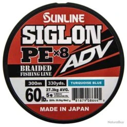 Sunline Siglon ADV PE X8 60lb Turquoise