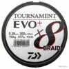 Tresse Daiwa Tournament 8 Braid EVO+ 43,7lb -Daiwaori Magasin 00001 Tresse Daiwa Tournament 8 Braid EVO 43 7lb